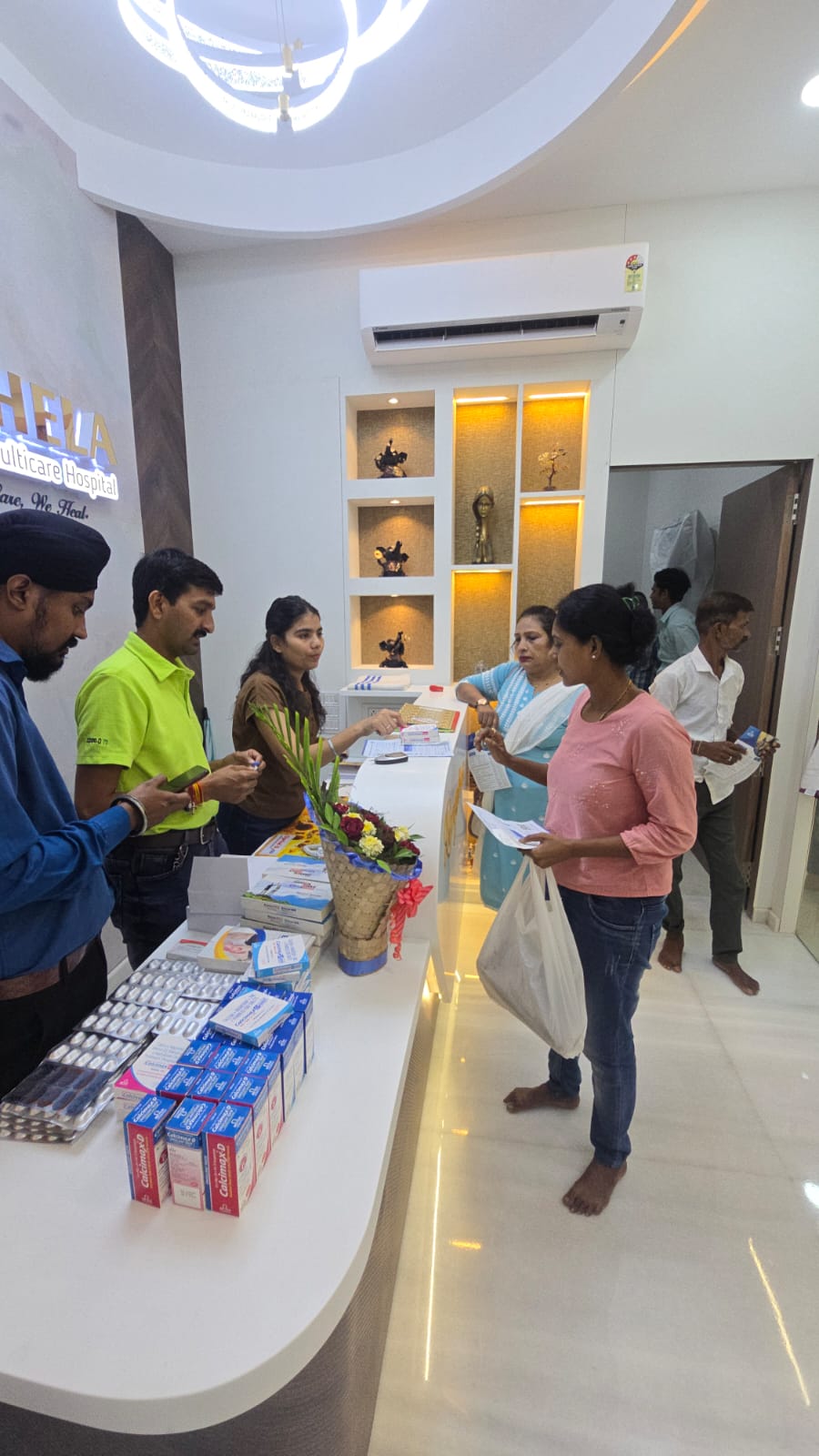 Doctor With Patients